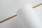 Roll of white paper on a white background